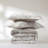 Bali Tropical Leaves Gauze Jacquard Duvet Cover Neutral 3Pc Set-111355679
