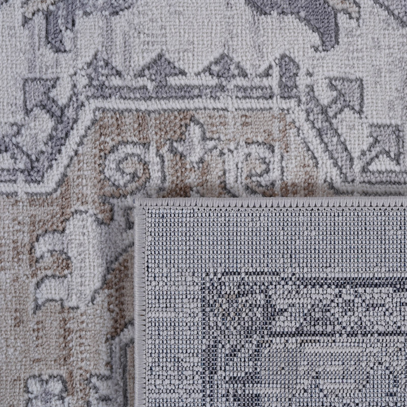 Oriental Indoor / Outdoor Rug, Rectangle 5'3'' x 7'6''