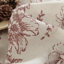 Linen Blackout Peony Flower Printed Rod Pocket Curtain Pair-890550978-890725857