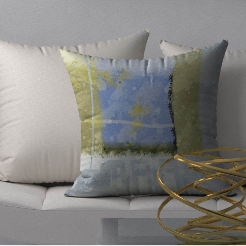 Housse et insert de coussin carré extatique, 24 po x 24 po