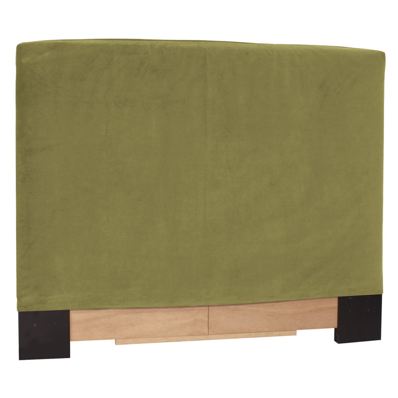 Straley Upholstered Headboard, Twin, Bella Moss