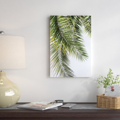 «Palm Leaves», impression sur toile