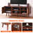 Daileny Rattan TV Stand, Boho TV Cabinet for 55 inch TV-1160369532