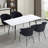 Cristyan Metal Base Dining Table