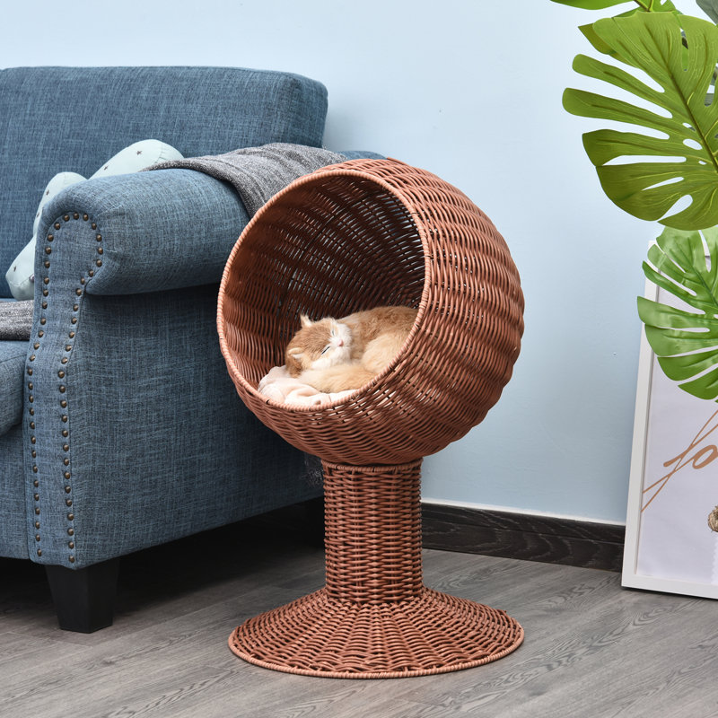 Lit pour chat 27 po, Terracotta, H 26,8 po x l 17 po x P 15,3 po