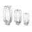 Glass - Vase - Clear  - 12.6" Height - Heavy Durable  - Made in Europe - by Barski-116483258-116483256