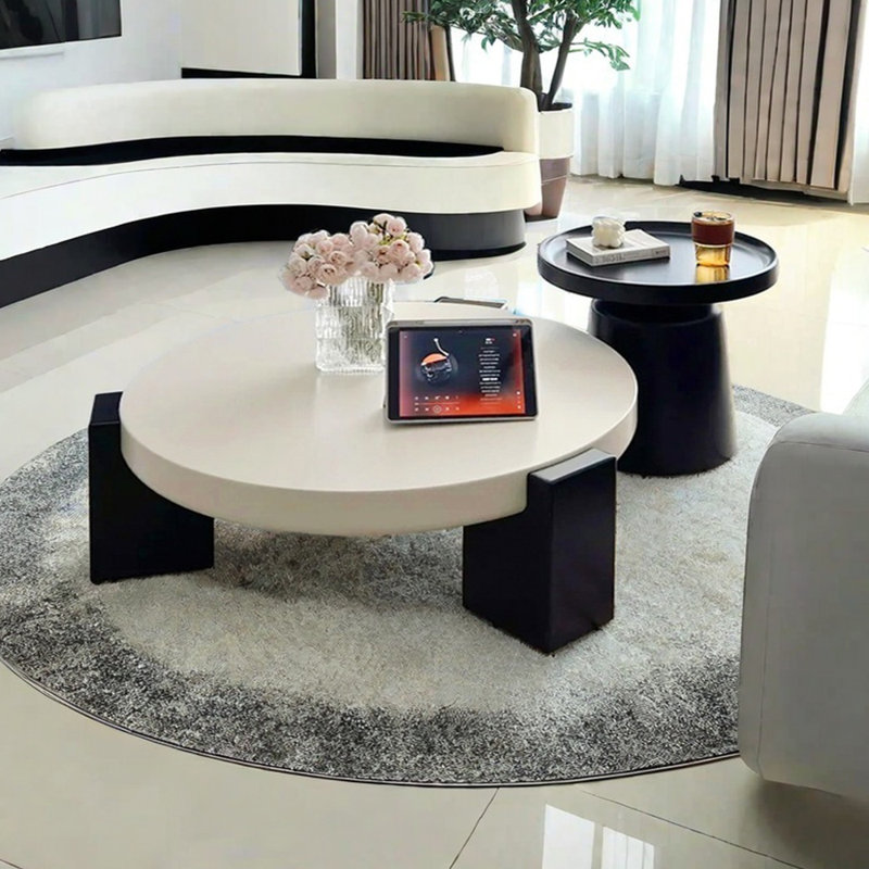 Table basse Minimalist, H 12,59 po x L 39,37 po x l 39,37 po