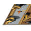 Tapis de transport brun lavable à la machine-114999511