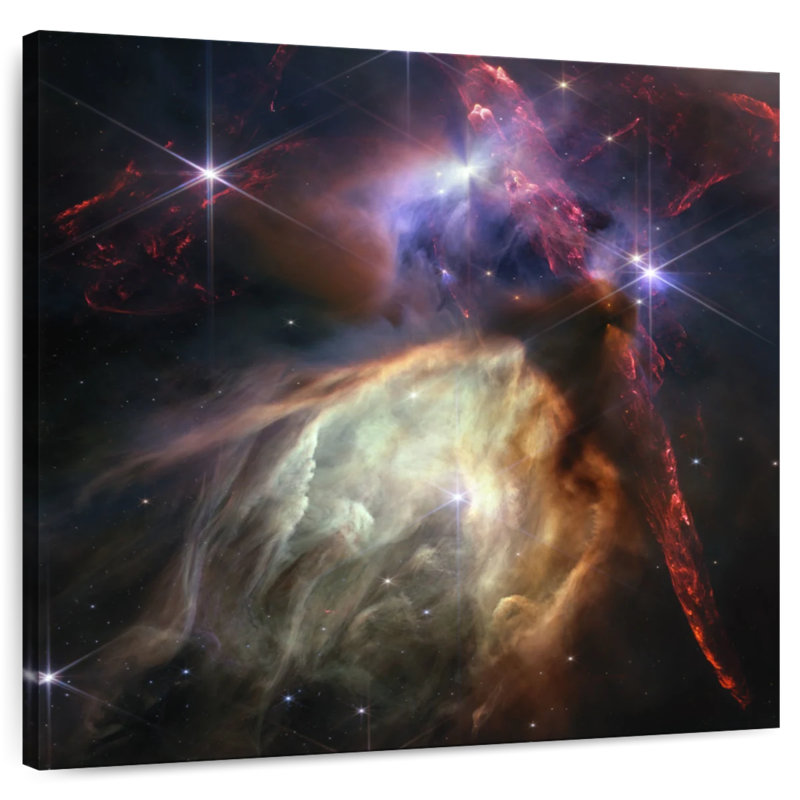Oberle Rho Ophiuchi, 16" H x 16" W