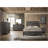 1Pc Contemporary 6-Drawer Dresser Gray Finish Wooden Bedroom Furniture