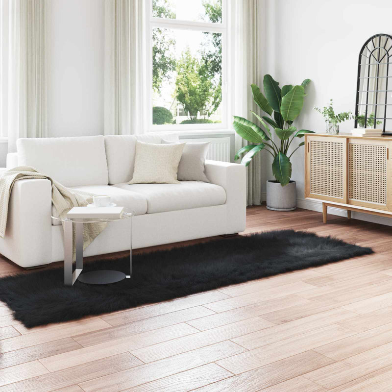 Solid Colour Standard Area Rug, Runner 80 x 250cm