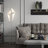  68.9" 2-Bird Silver LED Novelty Floor Lamp with Outlet