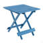 Table pliante carrée d'extérieur en bois massif pour terrasse, balcon, conception portable peu encombrante