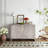 Charming Farmhouse Wooden Cabinet with Versatile Storage Options
