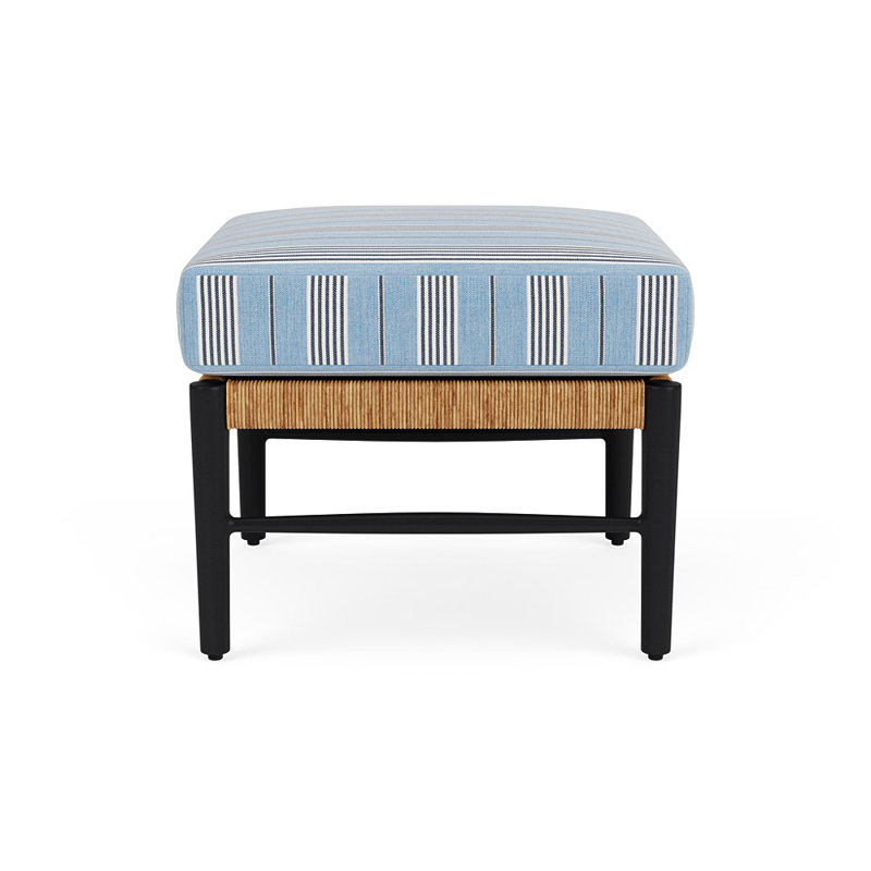 Galloway Outdoor Ottoman, Hansen Sky