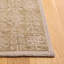 Ébène touffeté à la main 80% laine; Tapis floral 20% coton-664138799
