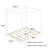 Wood Canopy Platform Bed-114229256-114229257