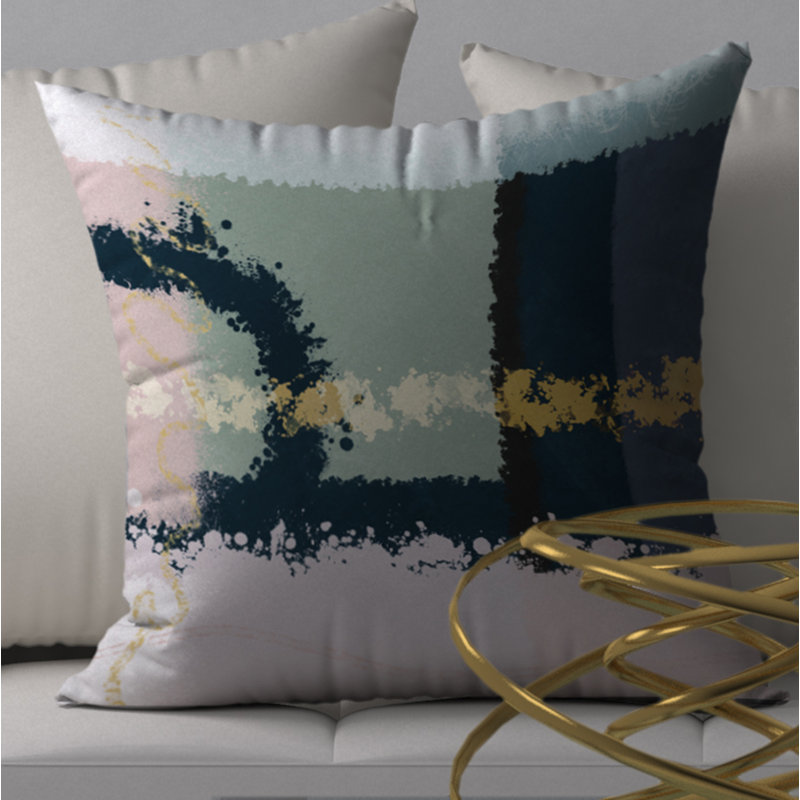 Housse de coussin décoratif carrée et d’approbation excitante, 18" x 18"