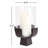 Gata 9.5'' H Metal Tabletop Hurricane