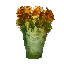 Rose Passion Handcrafted Crystal Table Vase-55178658-55178663