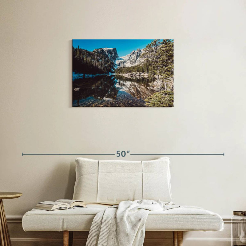 Alvord Snowy Colorado Mountains, 20" H x 30" W