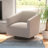 Bevis Upholstered Swivel Barrel Chair-1404839327
