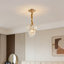 Crystal Semi Flush Mount