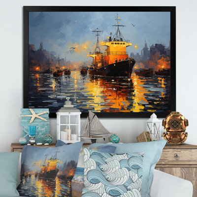 Port Harbor Symphony Pointillism