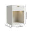 45cm W Manufactured Wood Bedside Table