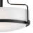 Harper 14.5-in 3-Light Semi-Flush Mount Retro Ceiling Light