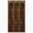 5-Tier Rustic Brown Farmhouse Arched Bookcase