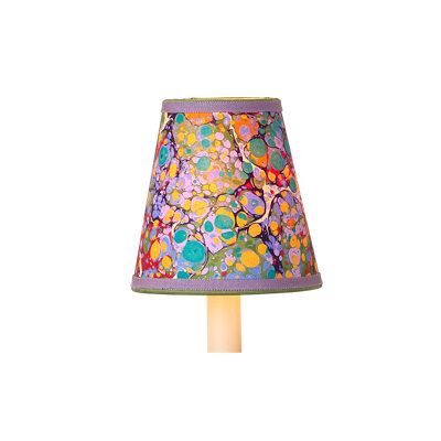 Marble Multi-Colour Paper Tapered Chandelier Shade