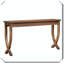 Table d'entrée rustique stable sur toute surface
