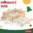 Playful Kids Twin/Full/Queen Bed with Built-in Bookshelf, Safety Stairs & Hidden Trundle for Space-Saving Fun-1904665752-1904665754