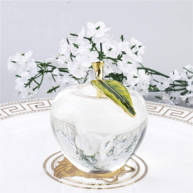 Crystal Apple Statues