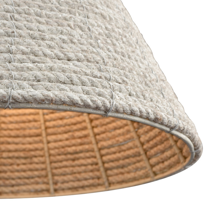 Air Loom 16.5'' Wide 1-Light Pendant - White