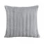 Fauteuil d'angle en velours côtelé gris