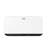 EKO Brio Motion Sensor Trash Can, 10L in White Compact Design, Fingerprint Resistant Trash Bin for Effortless Waste Disposal