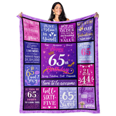 Cadeaux d'anniversaire pour femme, cadeaux d'anniversaire pour femme, cadeaux pour femme, décorations d'anniversaire pour femme, couverture pour idées d'anniversaire de naissance pour femme