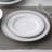 Noritake Silver Colonnade Dinner Plates, 10-1/2"