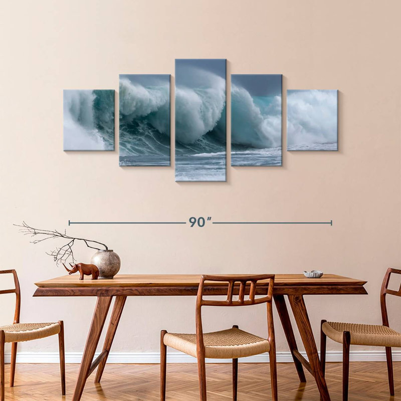 Monster Ocean Wave, 42" H x 92" W