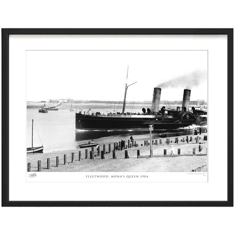 Fleetwood, Mona's Queen 1904 - Single Picture Frame Print, 28cm H x 36cm W x 2.3cm D