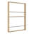 Kropf 2 Tier Wall Mounted Kids Bookcase or Magazine Display