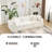 3-Seater Beige Chenille Boneless Sectional Compression Modular Sofa for Living Room Apartment, No Assembly Required-655464098-662068621