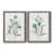 Toile avec cadre gris