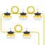 Guirlande de 50 lumières 50W 5000LM