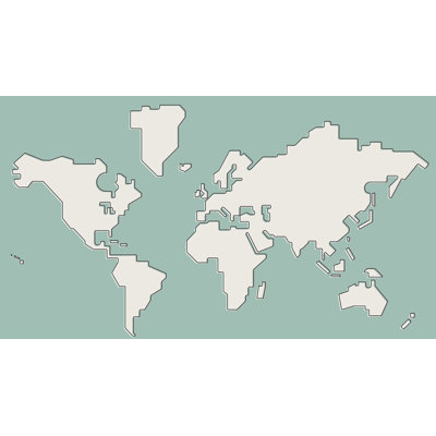Mappemonde amovible