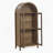 Arched Storage Cabinet With One Lamp, Wooden Storage Cabinet For Kitchen, Living Room, Office-1644168036