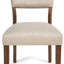 Chaises capitonnées capitonnées à boutons 2 pièces Mid-Century