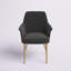 Odetta 18.32'' H Velvet Upholstered Armchair-749448925
